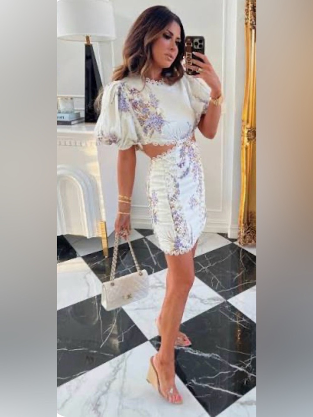 Gorgeous Zimmerman 🌸 print mini w/sexy waistline cut-outs& beautiful details🔥